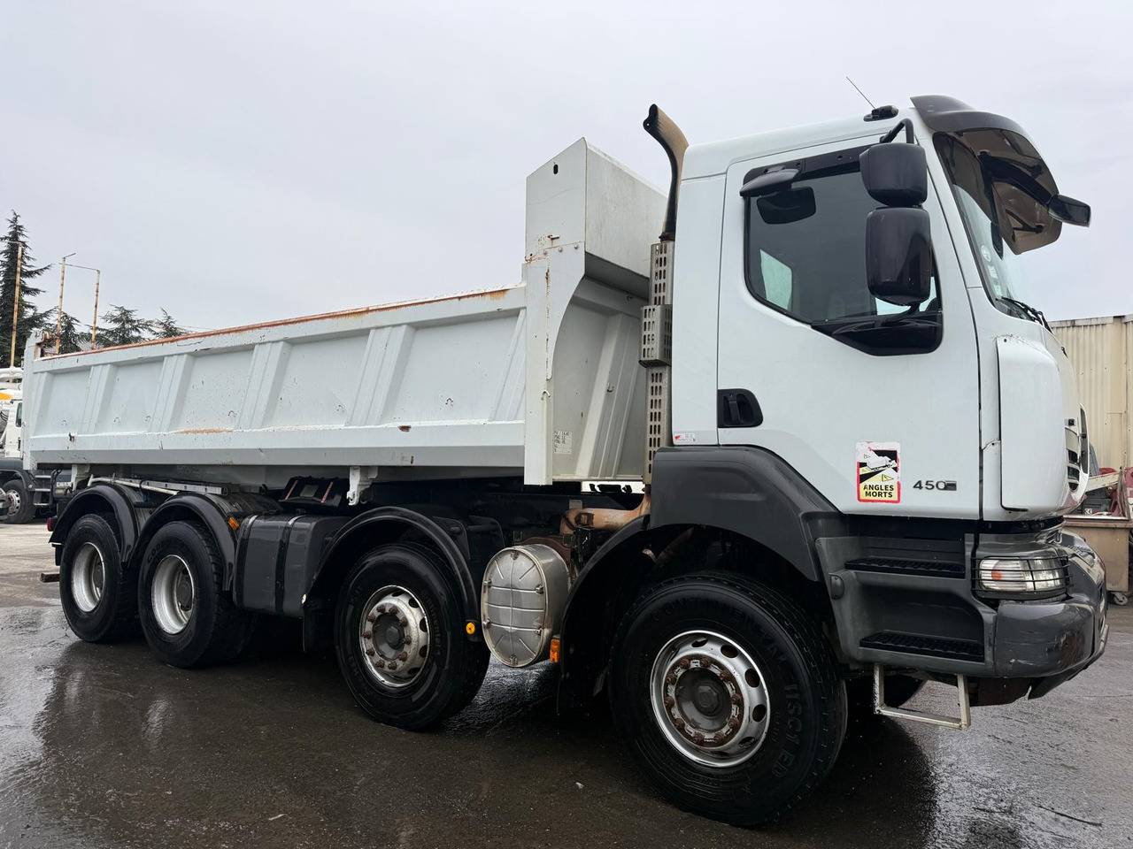 Camion benne arrière Renault Kerax 450 avec benne Meiller AN-885-BW - 덤프트럭 : 사진 3 Camion benne arrière Renault Kerax 450 avec benne Meiller AN-885-BW - 덤프트럭 : 사진 3