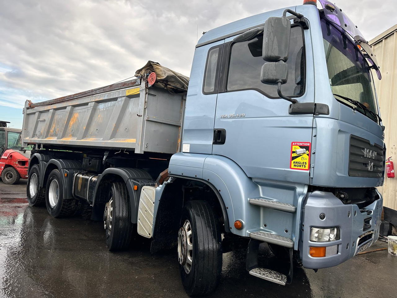 Camion bi-benne MAN TGA 35.430 5894-YQ-56 - 덤프트럭 : 사진 3 Camion bi-benne MAN TGA 35.430 5894-YQ-56 - 덤프트럭 : 사진 3