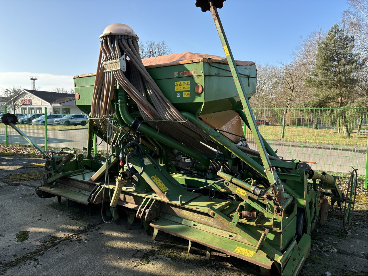 Amazone AD-P Super 4m auf KG 405 - 파종기 : 사진 1 Amazone AD-P Super 4m auf KG 405 - 파종기 : 사진 1