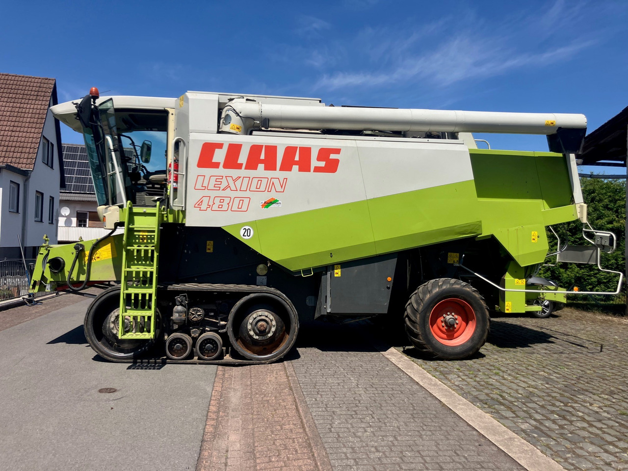 Claas Lexion 480 Terra Trac - 목초수확기 : 사진 1 Claas Lexion 480 Terra Trac - 목초수확기 : 사진 1
