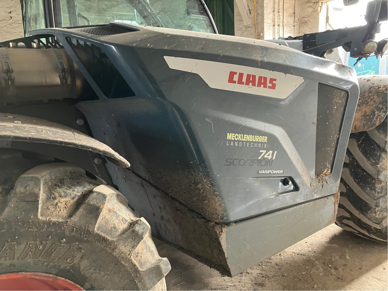 Claas Scorpion 741 - 로더 : 사진 3 Claas Scorpion 741 - 로더 : 사진 3