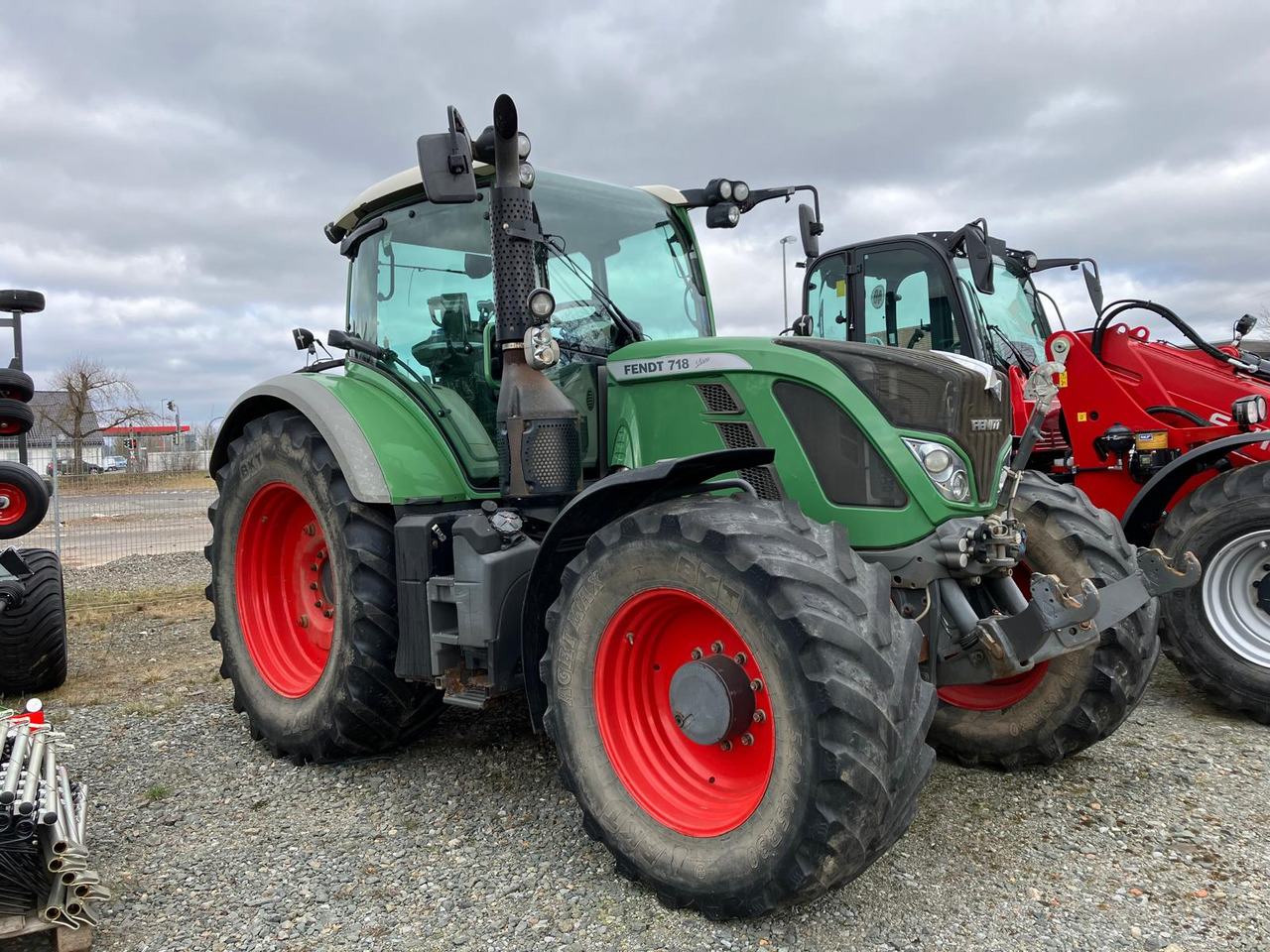 Fendt 718 Vario Profi - 장궤형 트랙터 : 사진 1 Fendt 718 Vario Profi - 장궤형 트랙터 : 사진 1