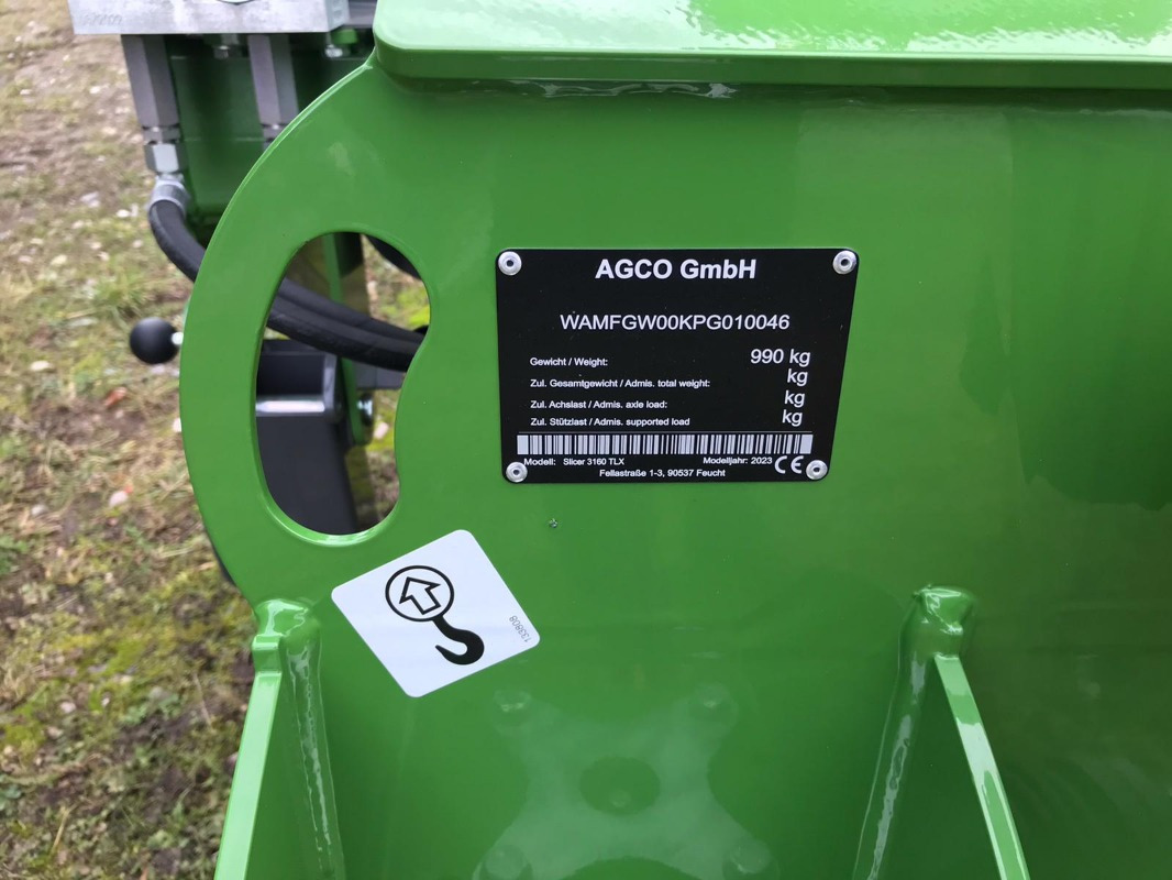 Fendt Slicer 3160 TLX - 모어 : 사진 4 Fendt Slicer 3160 TLX - 모어 : 사진 4