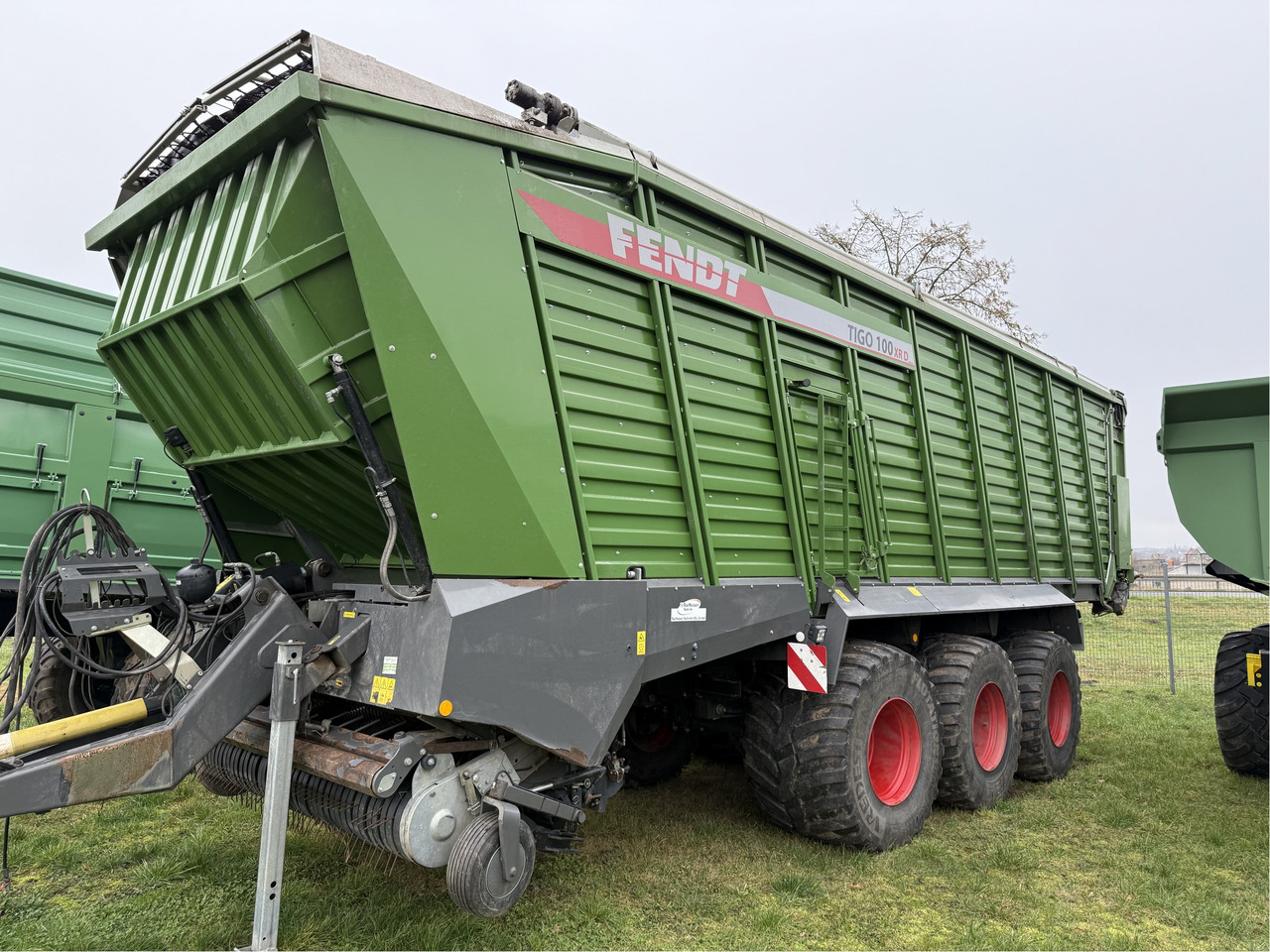 Fendt Tigo 100 XR - 셀프 로딩 왜건 : 사진 1 Fendt Tigo 100 XR - 셀프 로딩 왜건 : 사진 1