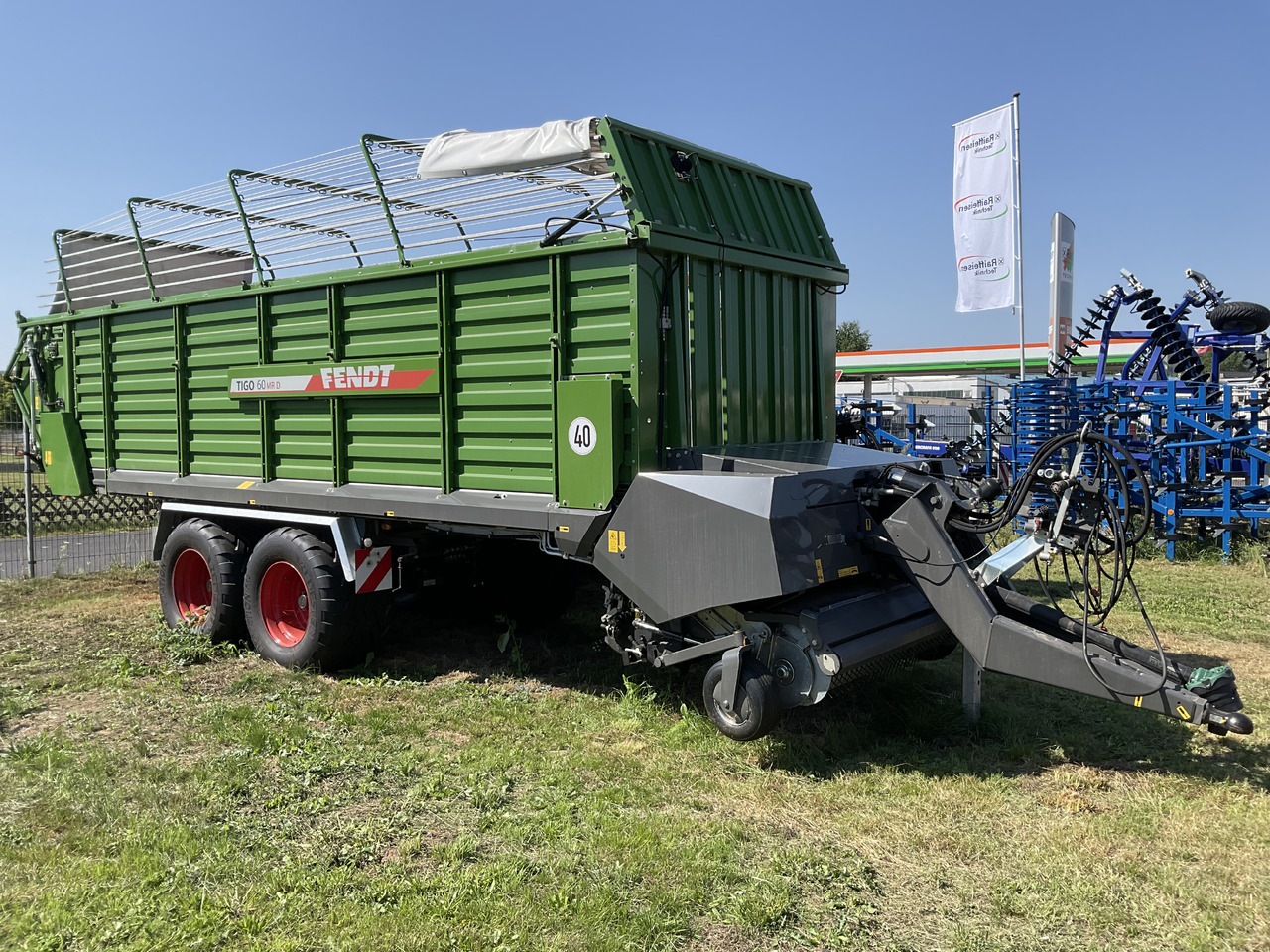 Fendt Tigo 60 MR - 셀프 로딩 왜건 : 사진 1 Fendt Tigo 60 MR - 셀프 로딩 왜건 : 사진 1