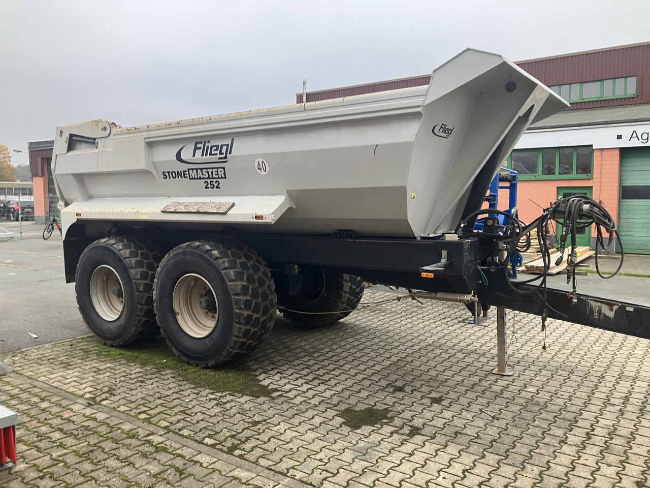 Fliegl Stone Master 252 Muldenkipper - 덤프트럭 : 사진 1 Fliegl Stone Master 252 Muldenkipper - 덤프트럭 : 사진 1