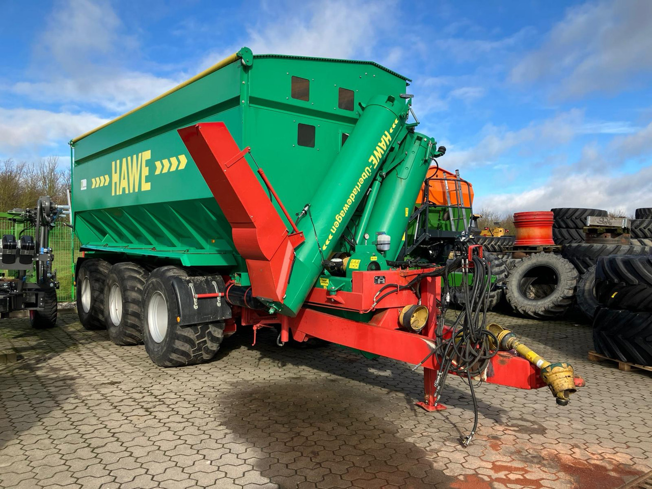 Hawe HAWE Wechselbrücke WPS ULW Übe - 트레일러 : 사진 1 Hawe HAWE Wechselbrücke WPS ULW Übe - 트레일러 : 사진 1