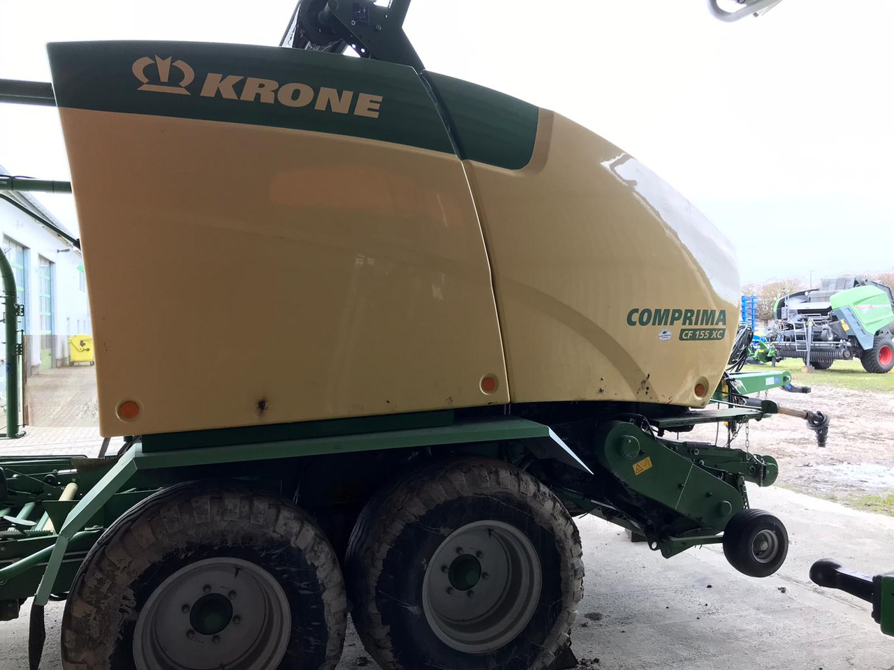 Krone Comprima CF 155 XC - 건초 및 목초 장비 : 사진 5 Krone Comprima CF 155 XC - 건초 및 목초 장비 : 사진 5