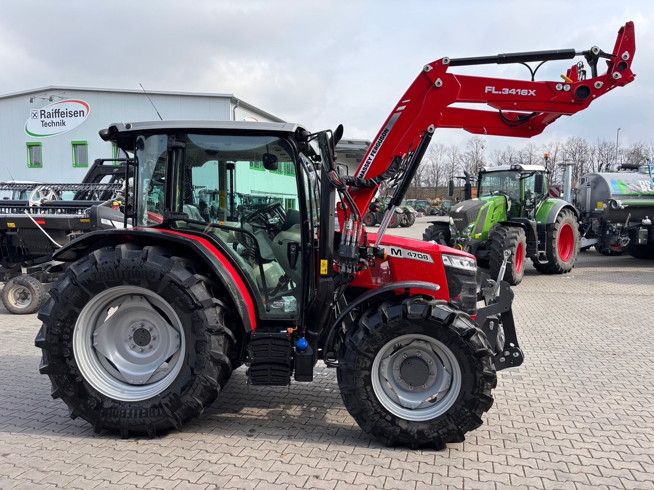 Massey Ferguson 4708 M Cab - 장궤형 트랙터 : 사진 5 Massey Ferguson 4708 M Cab - 장궤형 트랙터 : 사진 5