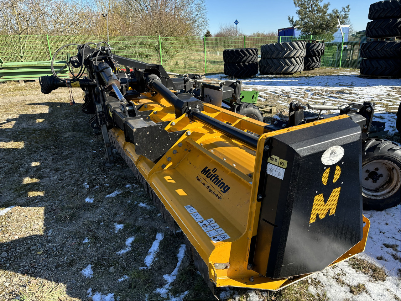 Müthing Mulcher MU-M 600/F - 플레일 모어 : 사진 5 Müthing Mulcher MU-M 600/F - 플레일 모어 : 사진 5