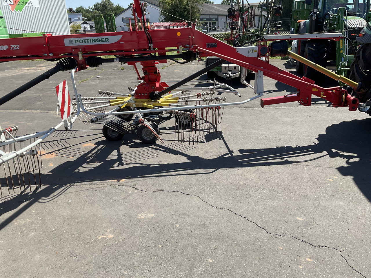 Pöttinger Top 722 Seitenschwader - 반전기/ 레이크 : 사진 5 Pöttinger Top 722 Seitenschwader - 반전기/ 레이크 : 사진 5