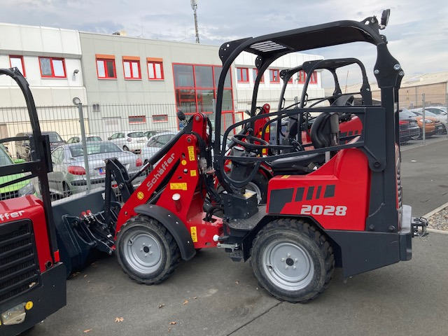 Schäffer Hoflader Typ 2028-2 - 휠 로더 : 사진 1 Schäffer Hoflader Typ 2028-2 - 휠 로더 : 사진 1