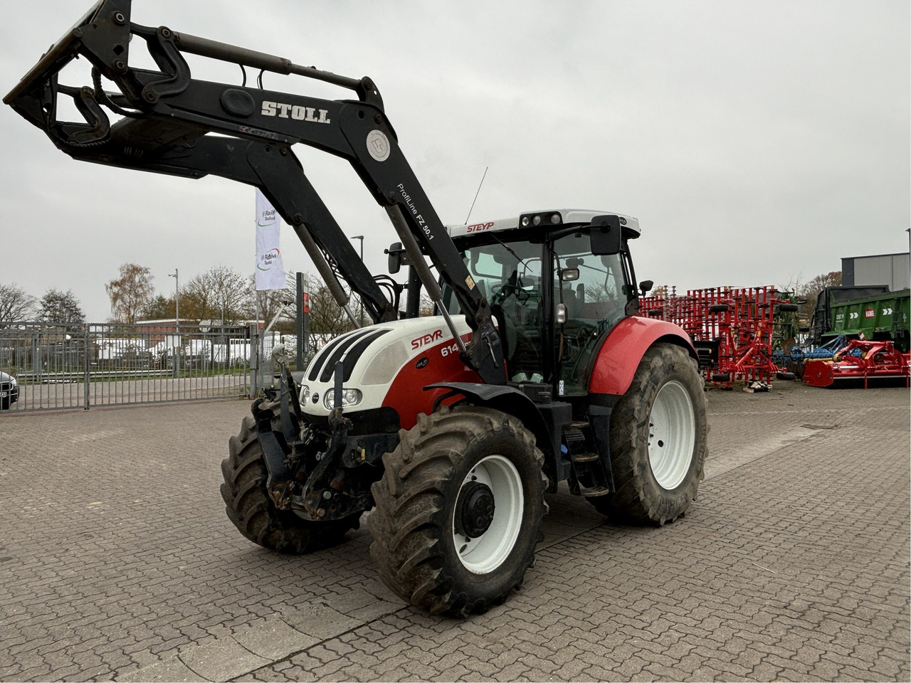 Steyr 6140 Profi Eco Teck - 장궤형 트랙터 : 사진 1 Steyr 6140 Profi Eco Teck - 장궤형 트랙터 : 사진 1