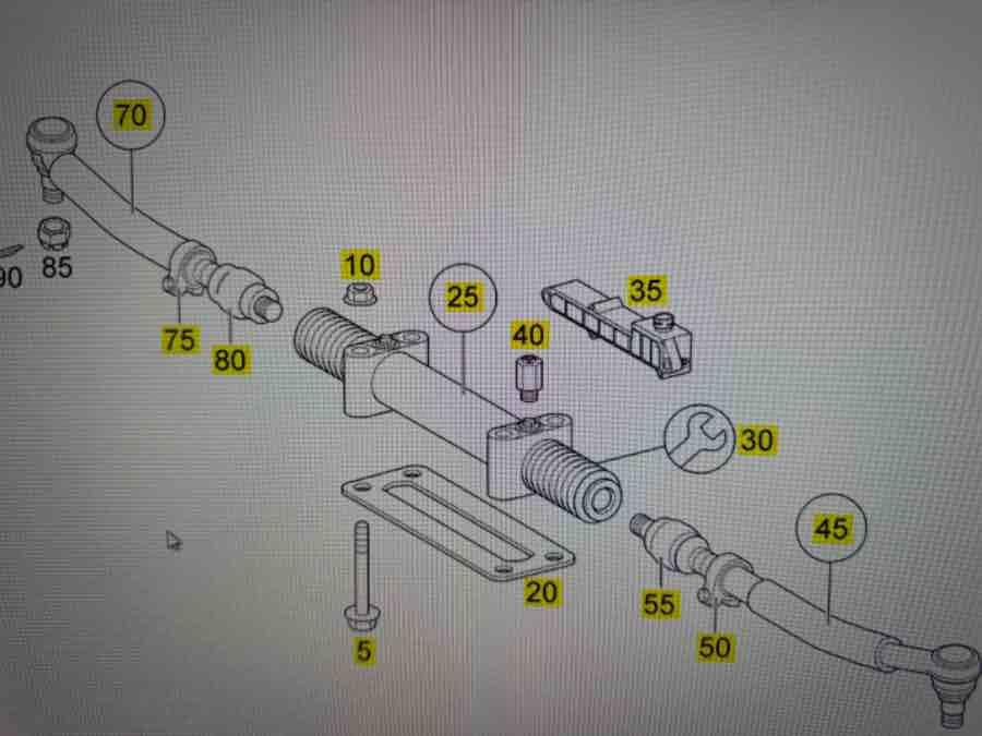 MERCEDES BUS 3 STEERING AXLE A6294600292 + A0035409517 - 스티어링 트럭 용 : 사진 3 MERCEDES BUS 3 STEERING AXLE A6294600292 + A0035409517 - 스티어링 트럭 용 : 사진 3