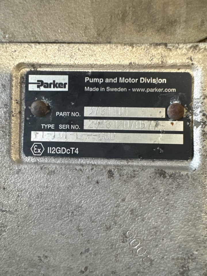 PARKER HYDRALIC PUMP 101 L 3781101 - 유압 트럭 용 : 사진 2 PARKER HYDRALIC PUMP 101 L 3781101 - 유압 트럭 용 : 사진 2