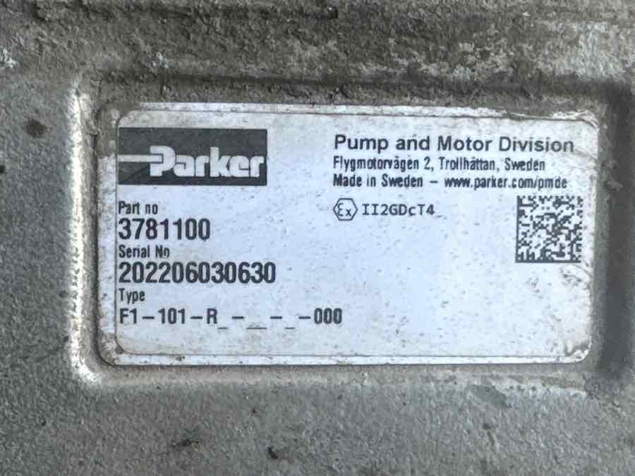 PARKER HYDRAULIK PUMP 3781100 F1-101-R - 유압 트럭 용 : 사진 3 PARKER HYDRAULIK PUMP 3781100 F1-101-R - 유압 트럭 용 : 사진 3