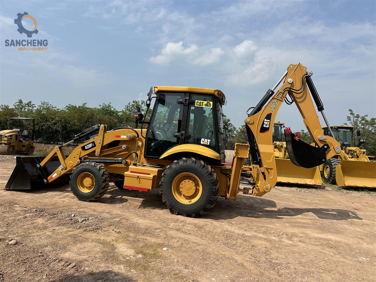 CAT 420F2 - 백호 로더 : 사진 3 CAT 420F2 - 백호 로더 : 사진 3
