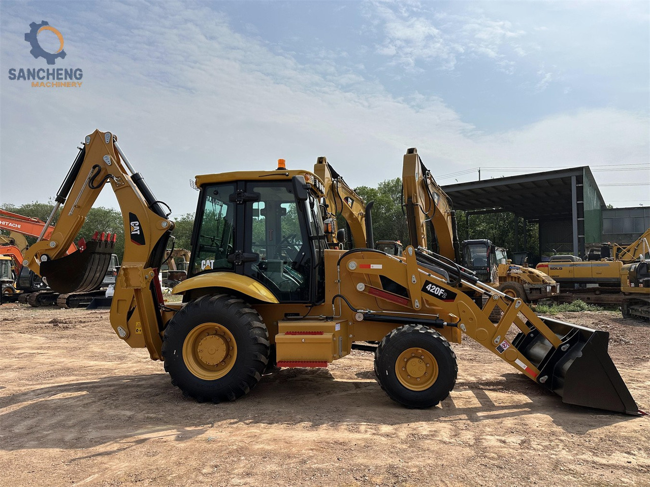 CAT 420F2 - 백호 로더 : 사진 1 CAT 420F2 - 백호 로더 : 사진 1
