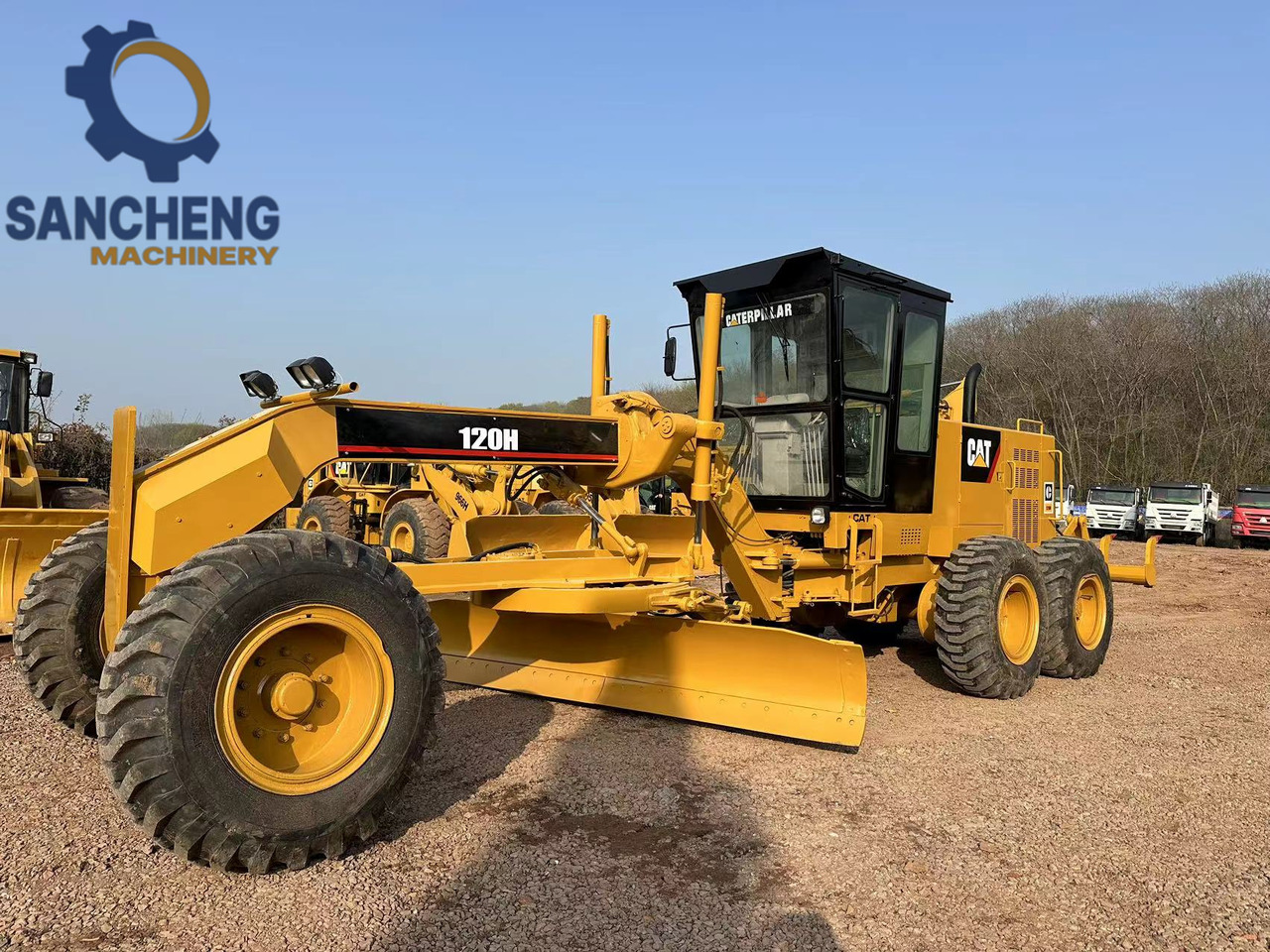 CATERPILLAR 120H motor grader - 그레이더 : 사진 1 CATERPILLAR 120H motor grader - 그레이더 : 사진 1