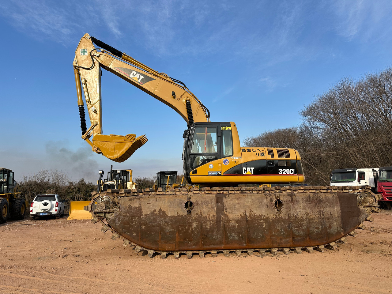 CATERPILLAR 320CL - 수륙양용 굴착기 : 사진 3 CATERPILLAR 320CL - 수륙양용 굴착기 : 사진 3