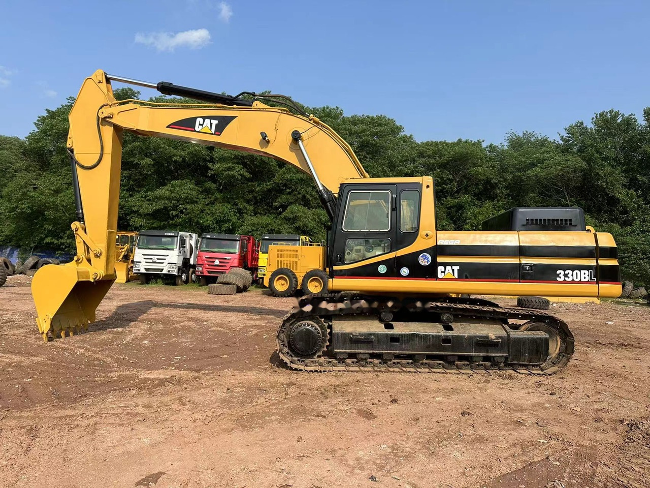 CATERPILLAR 330B - 크롤러 굴삭기 : 사진 2 CATERPILLAR 330B - 크롤러 굴삭기 : 사진 2