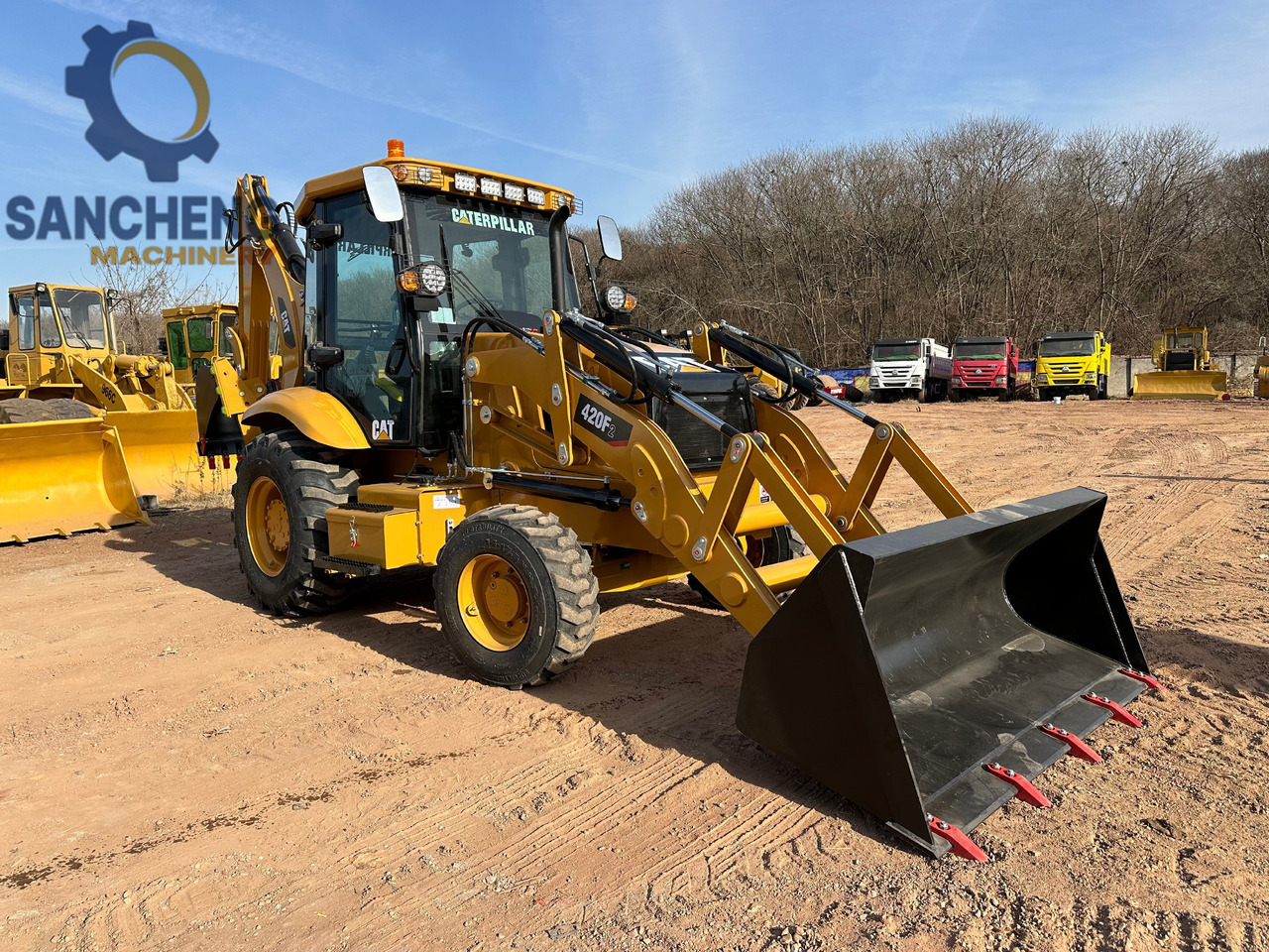 CATERPILLAR 420F2 - 백호 로더 : 사진 1 CATERPILLAR 420F2 - 백호 로더 : 사진 1