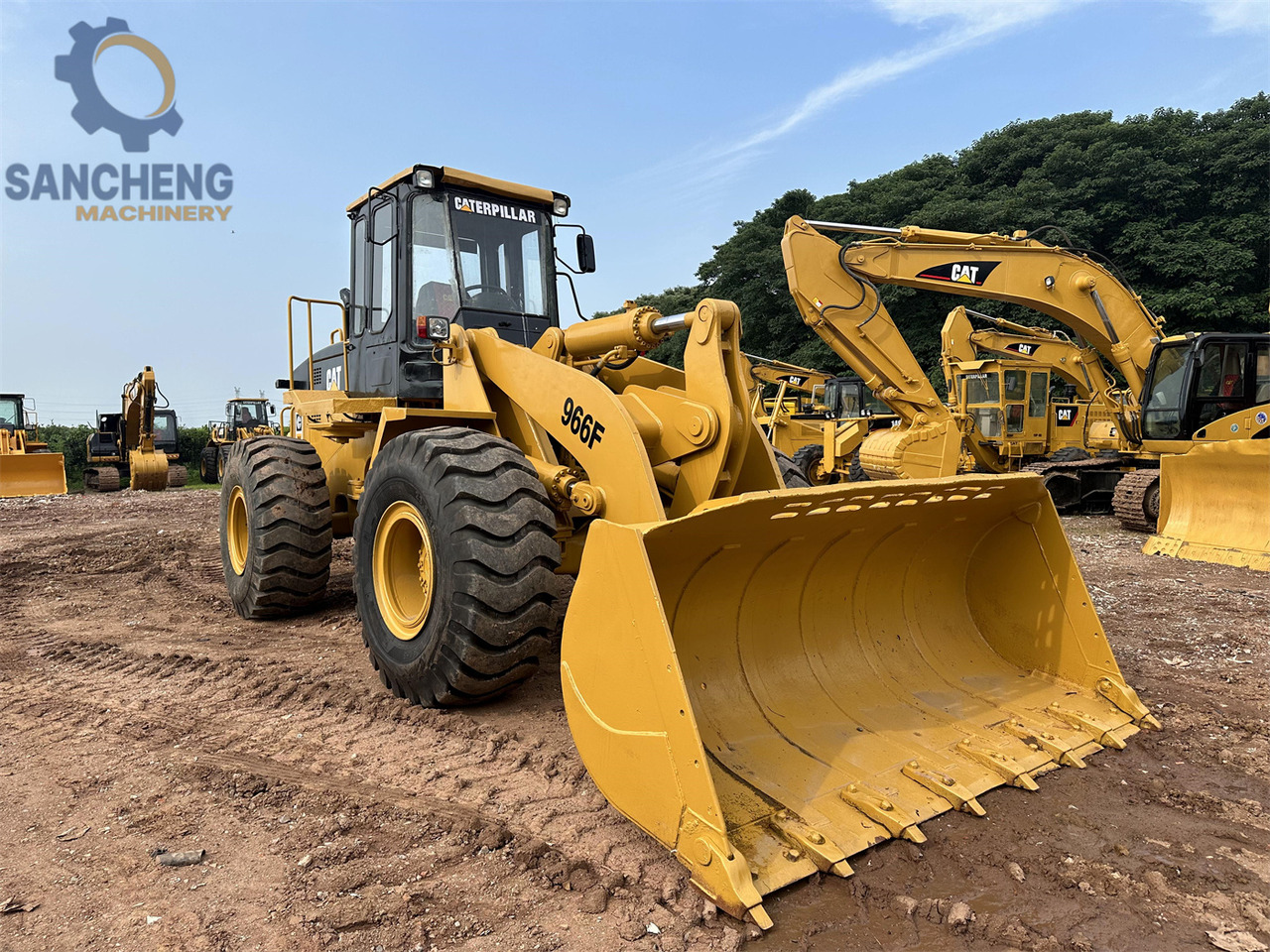 CATERPILLAR 966F - 휠 로더 : 사진 1 CATERPILLAR 966F - 휠 로더 : 사진 1