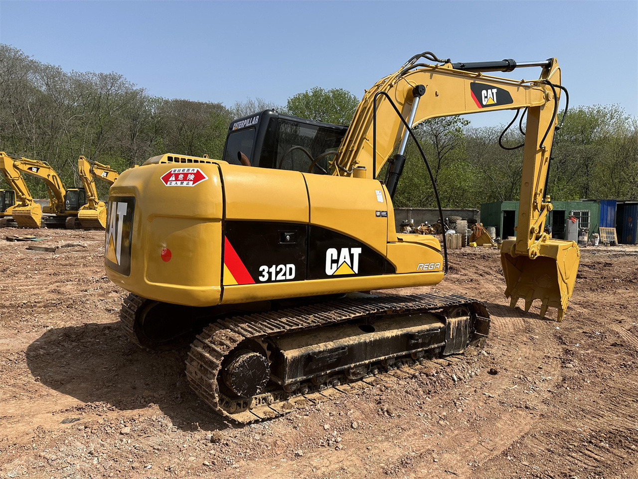 미니 굴삭기 Caterpillar 312D : 사진 1