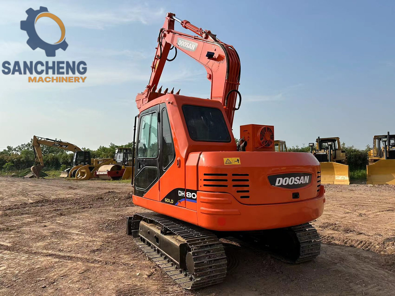 DOOSAN DH80 Mini Excavator - 크롤러 굴삭기 : 사진 2 DOOSAN DH80 Mini Excavator - 크롤러 굴삭기 : 사진 2
