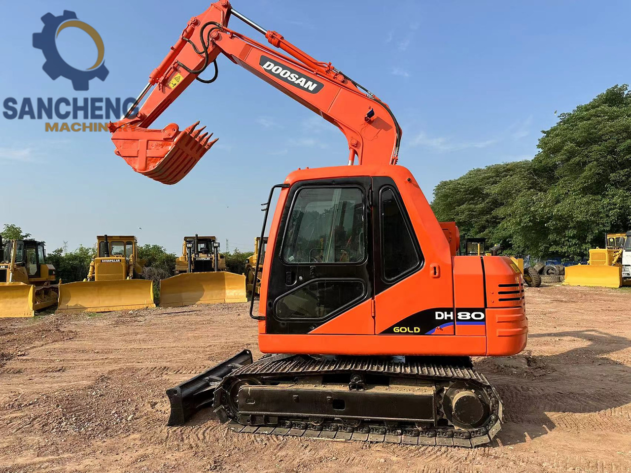 DOOSAN DH80 Mini Excavator - 크롤러 굴삭기 : 사진 1 DOOSAN DH80 Mini Excavator - 크롤러 굴삭기 : 사진 1