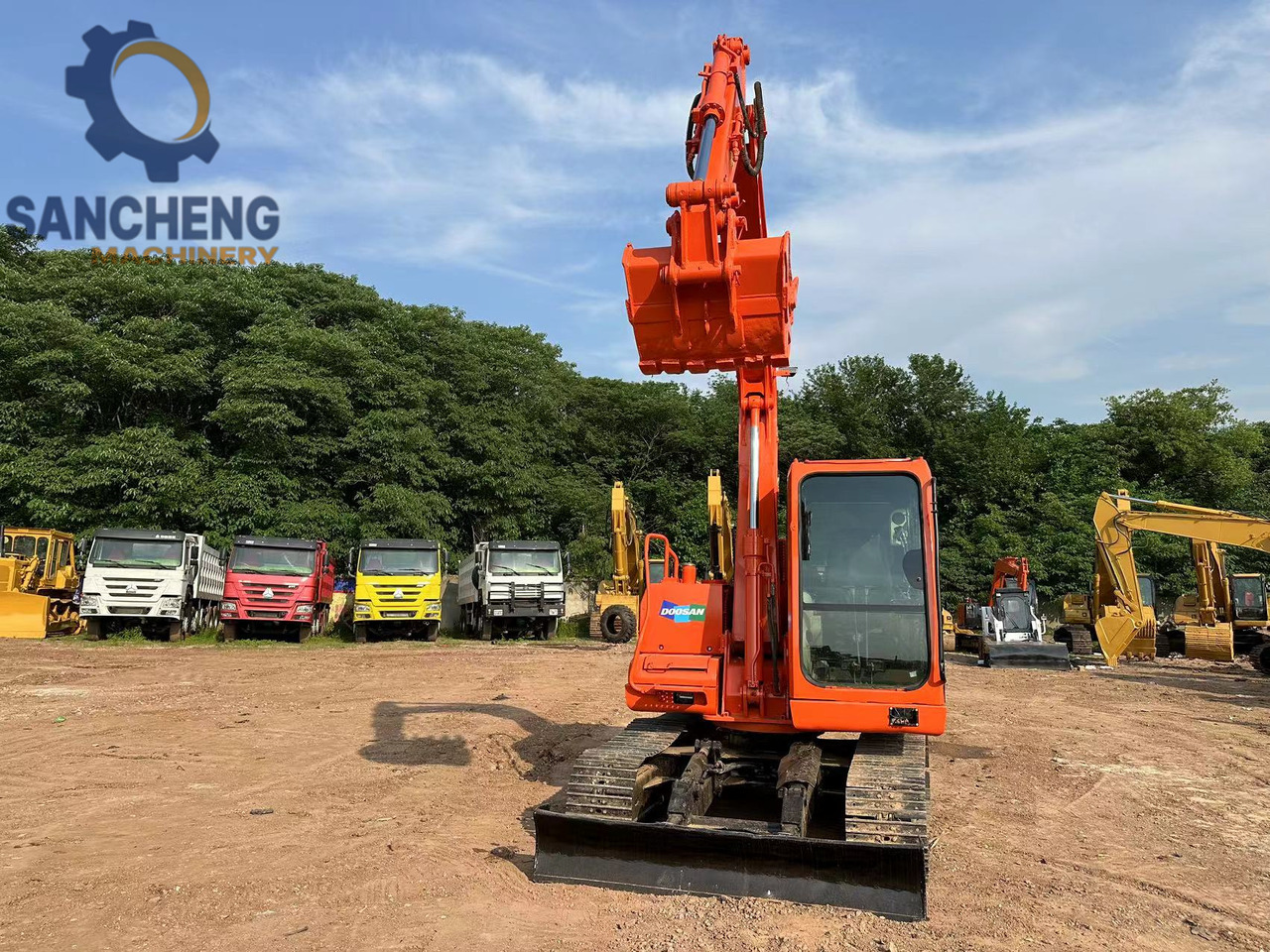DOOSAN DH80 - 크롤러 굴삭기 : 사진 5 DOOSAN DH80 - 크롤러 굴삭기 : 사진 5
