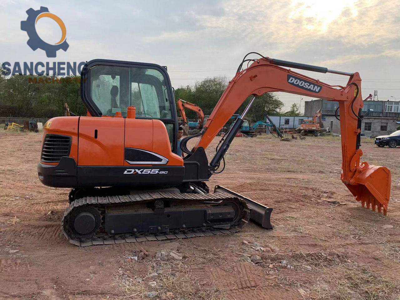 굴착기 DOOSAN DX55 : 사진 8