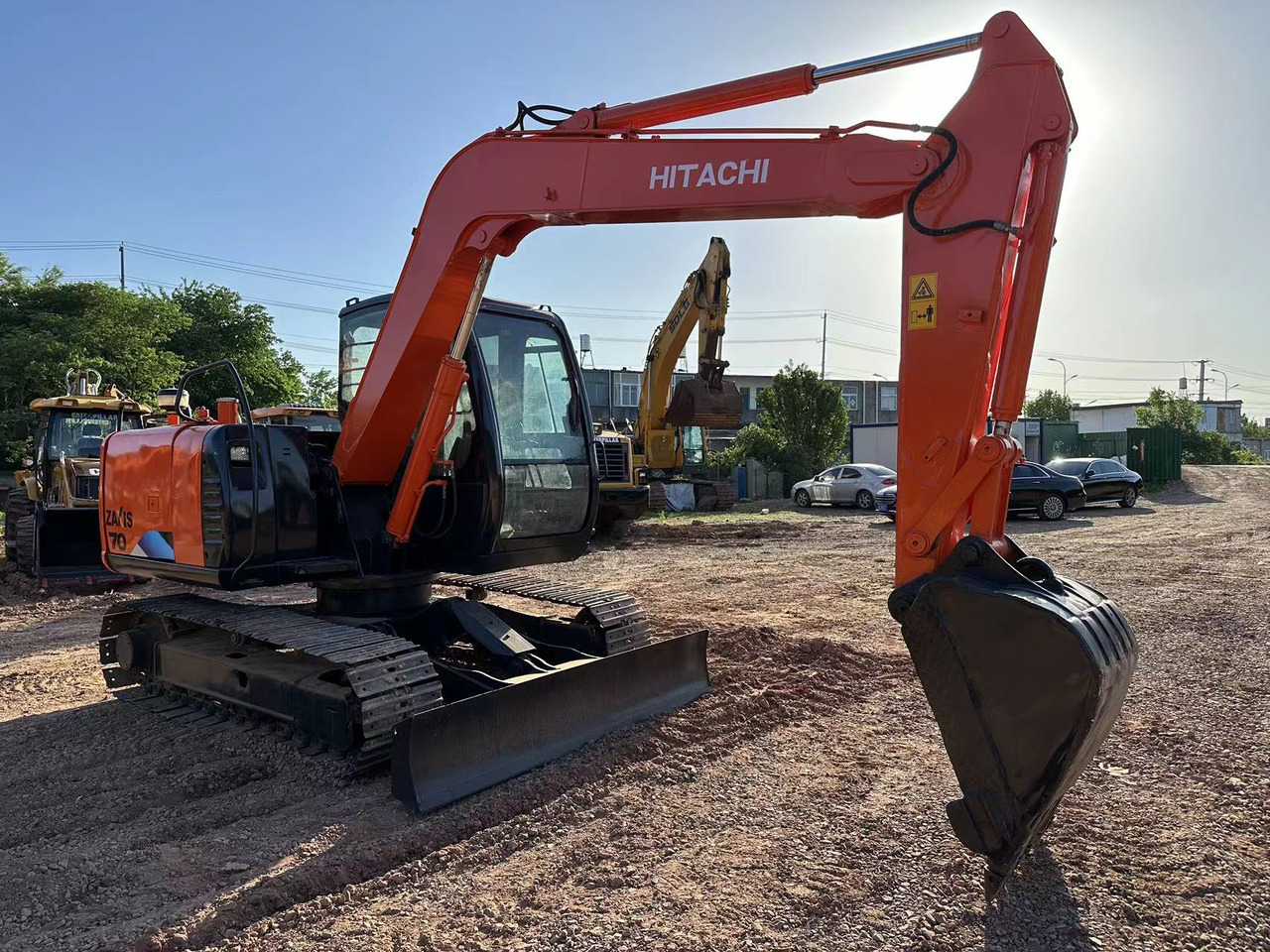 HITACHI ZAXIS ZX70 - 미니 굴삭기 : 사진 4 HITACHI ZAXIS ZX70 - 미니 굴삭기 : 사진 4
