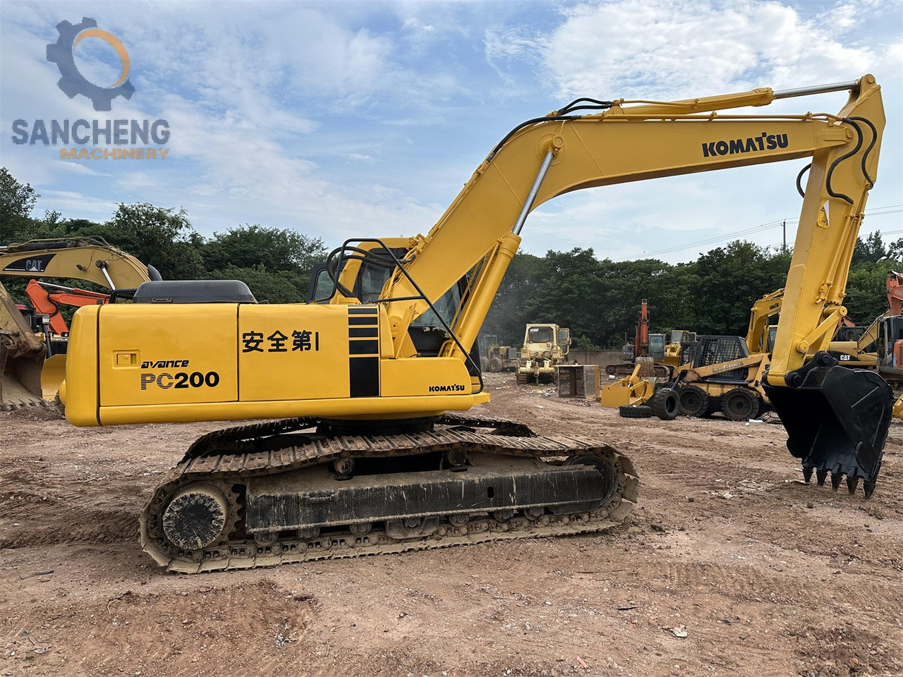 KOMATSU PC200-6 - 크롤러 굴삭기 : 사진 2 KOMATSU PC200-6 - 크롤러 굴삭기 : 사진 2