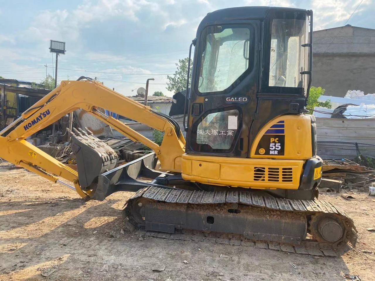 KOMATSU PC55MR - 미니 굴삭기 : 사진 2 KOMATSU PC55MR - 미니 굴삭기 : 사진 2