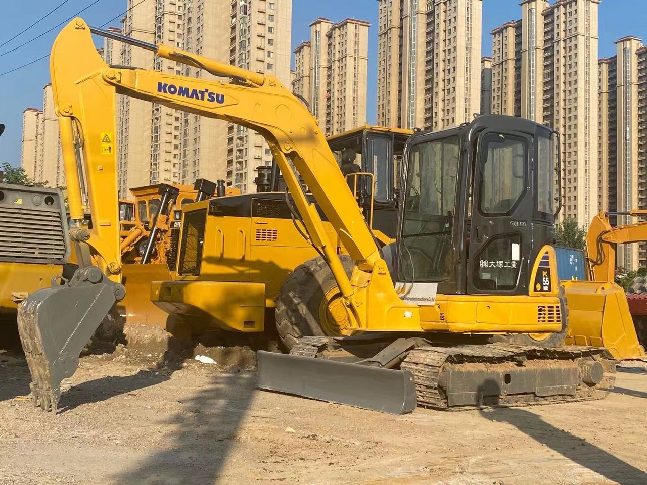 KOMATSU PC55MR - 미니 굴삭기 : 사진 4 KOMATSU PC55MR - 미니 굴삭기 : 사진 4