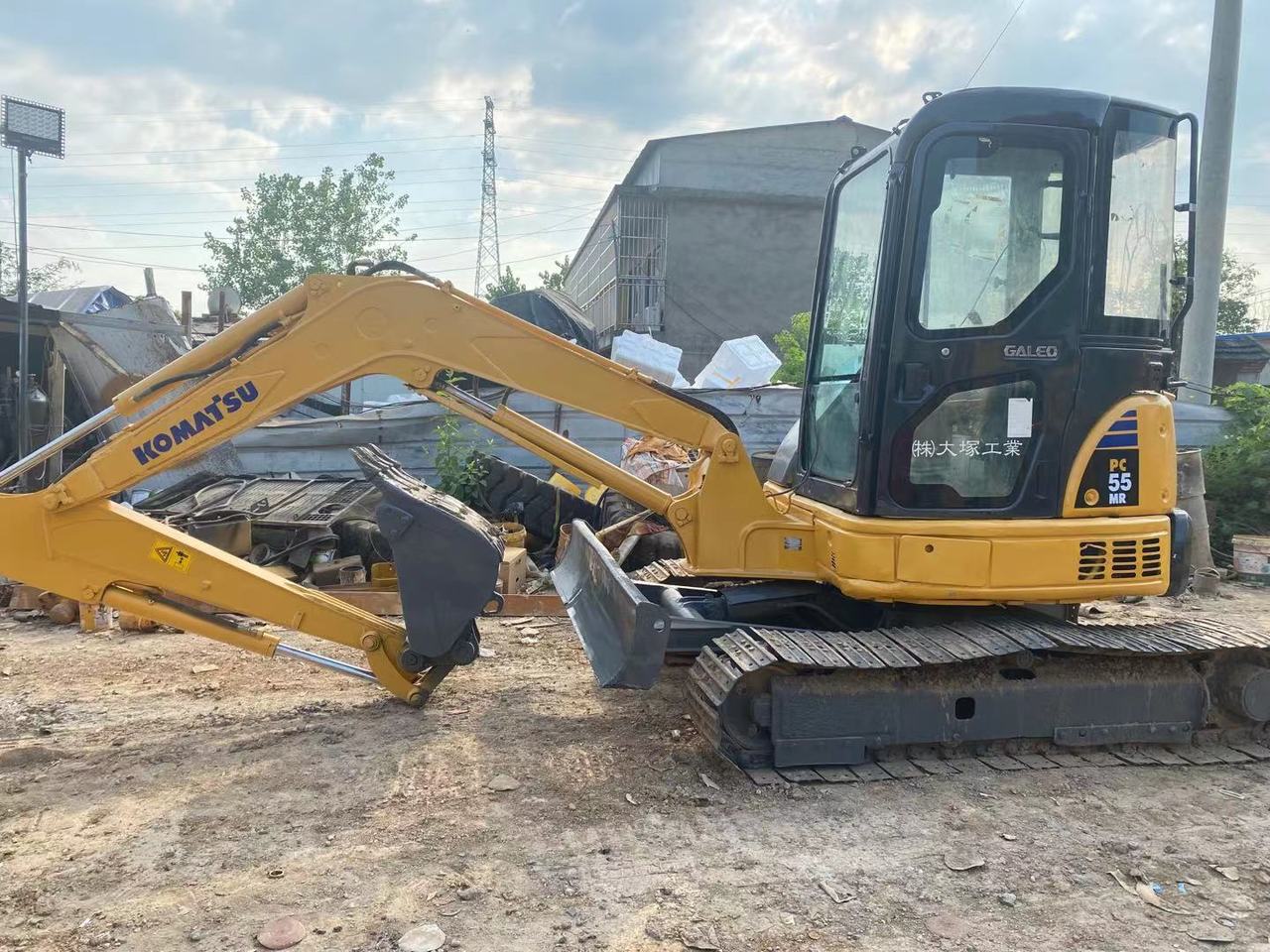 KOMATSU PC55MR - 미니 굴삭기 : 사진 1 KOMATSU PC55MR - 미니 굴삭기 : 사진 1