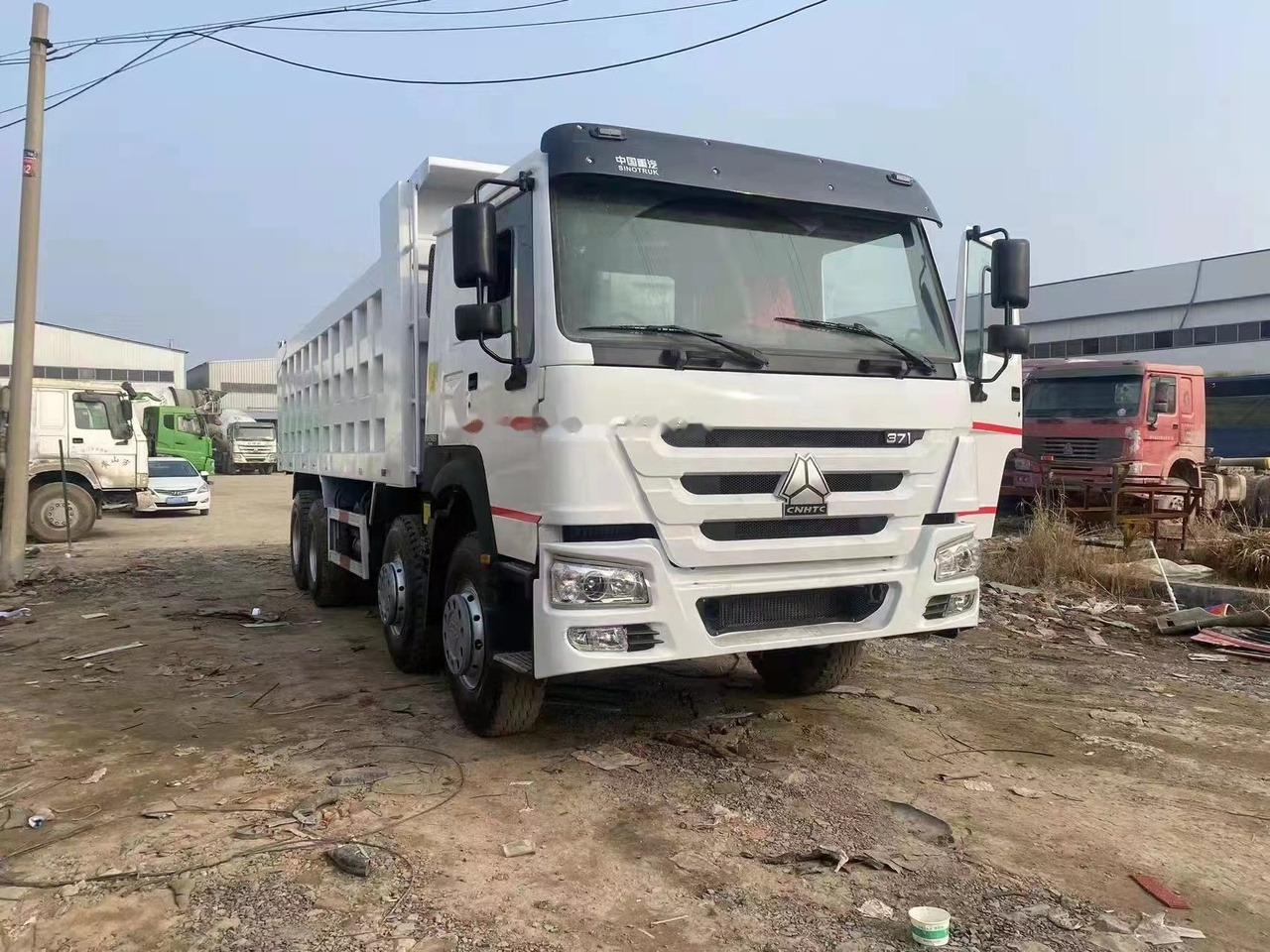 SINOTRUK HOWO 371 Tipper truck - 덤프트럭 : 사진 4 SINOTRUK HOWO 371 Tipper truck - 덤프트럭 : 사진 4