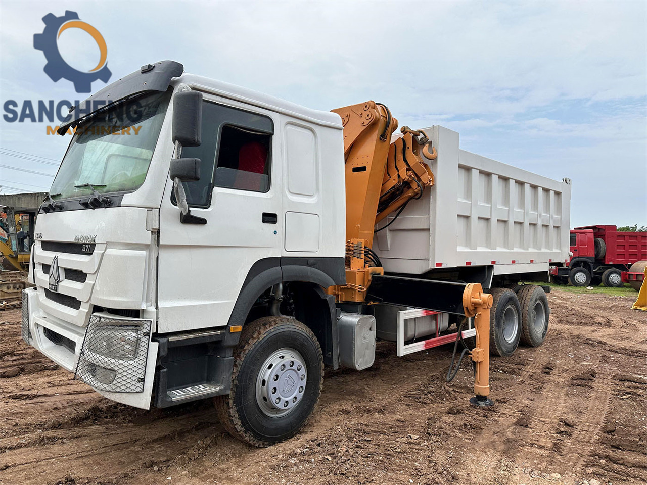 SINOTRUK Howo 371 6x4 crane truck - 크레인 트럭 : 사진 1 SINOTRUK Howo 371 6x4 crane truck - 크레인 트럭 : 사진 1
