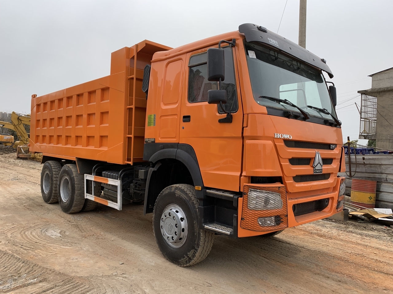덤프트럭 운반 물 중장비 SINOTRUK Howo 371 Dump truck : 사진 1
