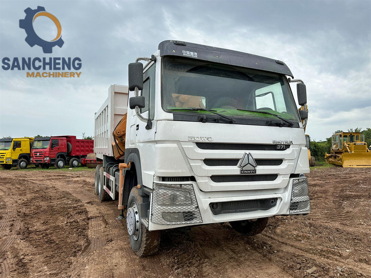 SINOTRUK Howo 371hp 6x4 crane truck - 크레인 트럭 : 사진 3 SINOTRUK Howo 371hp 6x4 crane truck - 크레인 트럭 : 사진 3