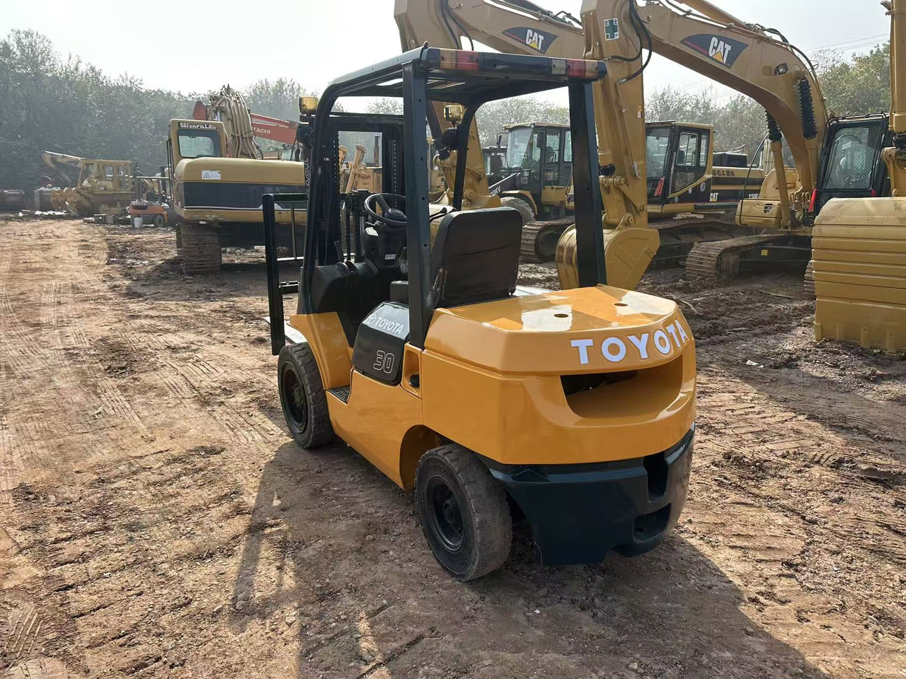 Toyota 30 - 디젤 지게차 : 사진 4 Toyota 30 - 디젤 지게차 : 사진 4