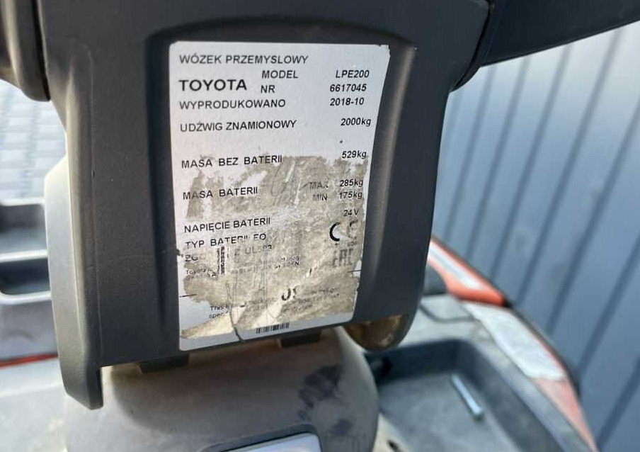 BT LPE200 - 팔레트 트럭 : 사진 4 BT LPE200 - 팔레트 트럭 : 사진 4