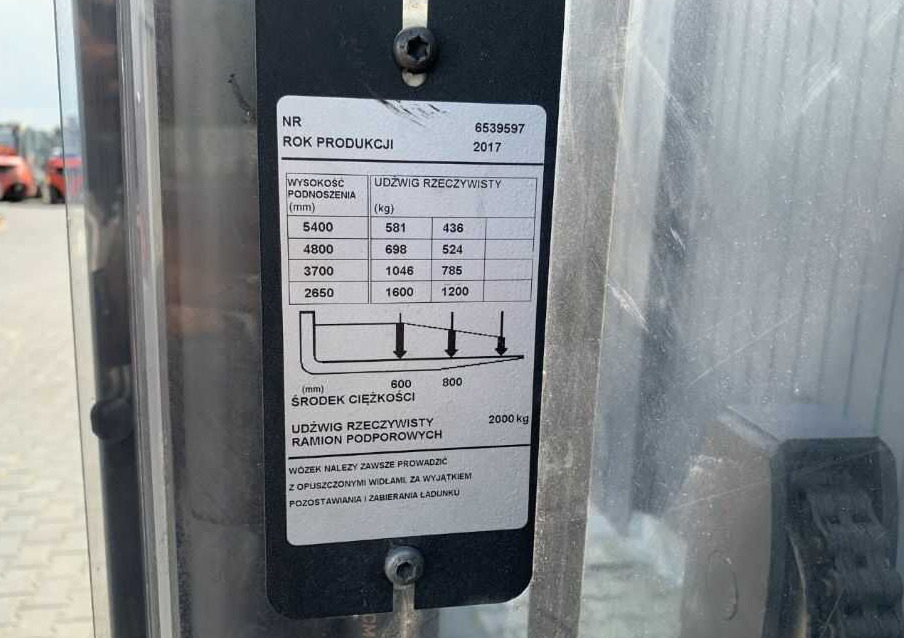 BT SPE160L - 스태커 : 사진 5 BT SPE160L - 스태커 : 사진 5
