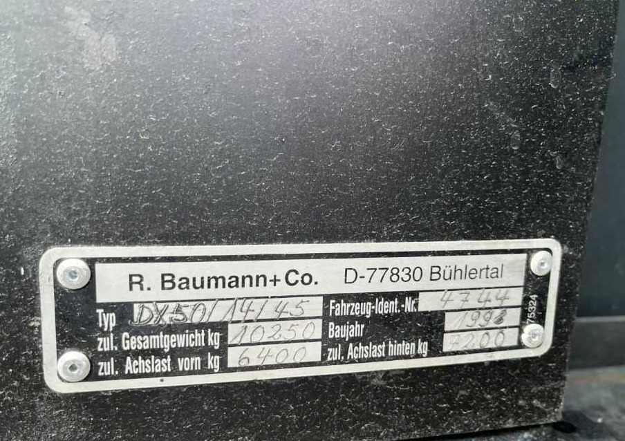 Baumann DX 50/14/45 - 사이드 로더 : 사진 5 Baumann DX 50/14/45 - 사이드 로더 : 사진 5