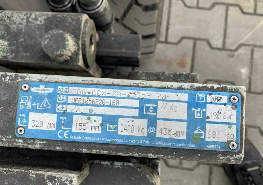 Cascade 28G-CCX-2A-75359R0, Kartonklammer - 클램프 자재 취급 장비 용 : 사진 3 Cascade 28G-CCX-2A-75359R0, Kartonklammer - 클램프 자재 취급 장비 용 : 사진 3