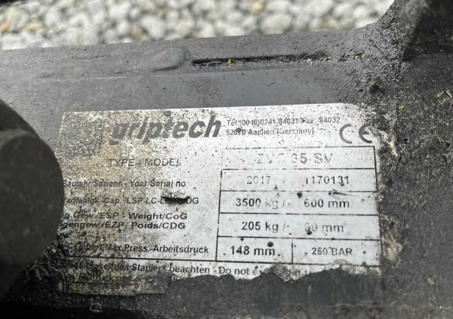 Griptech ZVC35-SV - 부착물 : 사진 3 Griptech ZVC35-SV - 부착물 : 사진 3