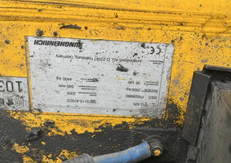 Jungheinrich TFG425 - LPG 지게차 : 사진 4 Jungheinrich TFG425 - LPG 지게차 : 사진 4