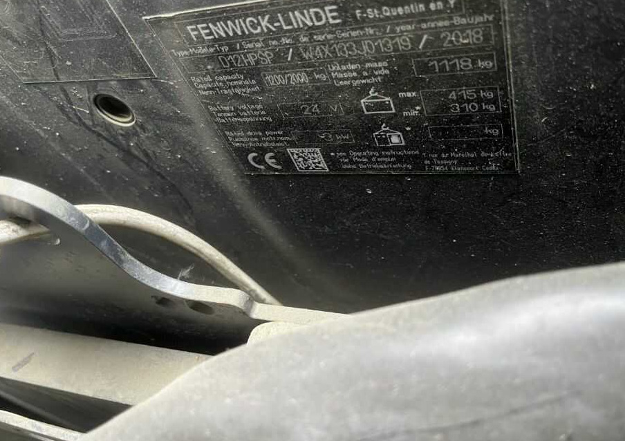 Linde D12HPSP - 스태커 : 사진 4 Linde D12HPSP - 스태커 : 사진 4