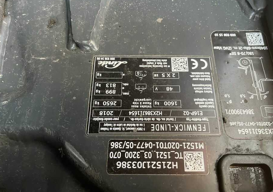 Linde E16P-02 - 전기 지게차 : 사진 4 Linde E16P-02 - 전기 지게차 : 사진 4